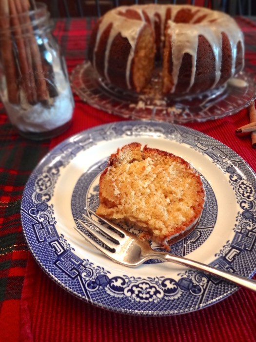 Rum Soaked Eggnog Cake: The Briarwood Baker