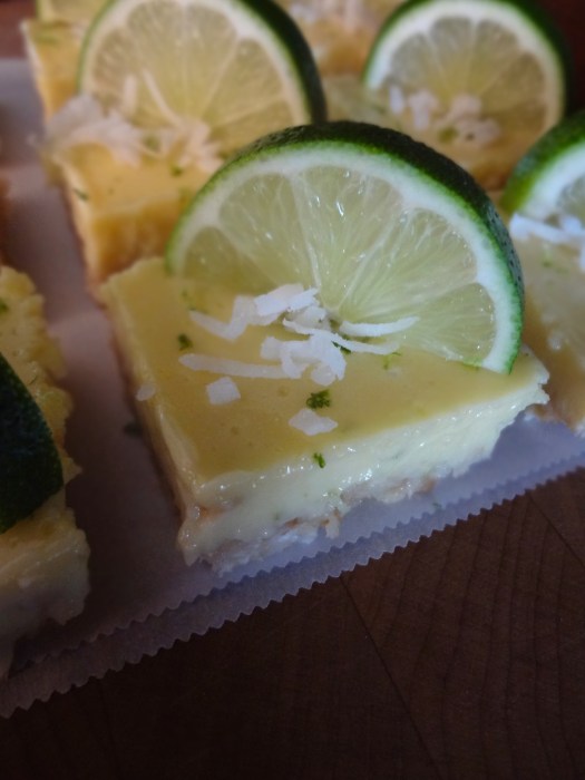 Coconut Key Lime Bars: The Briarwood Baker
