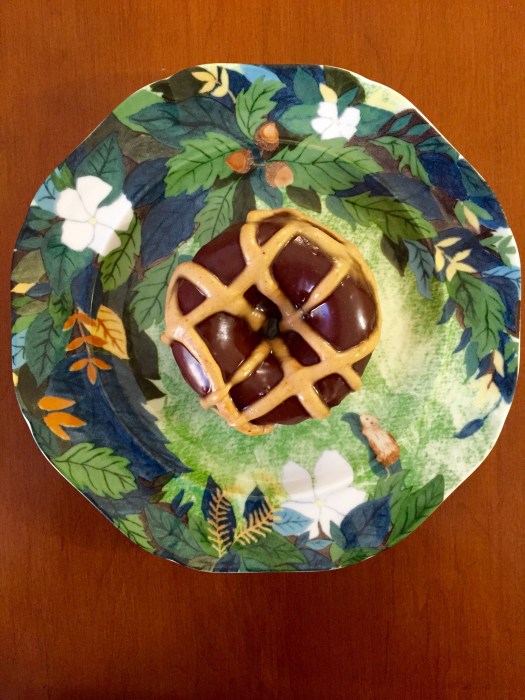 Banana Donuts With Chocolate and Peanut Butter Glaze: The Briarwood Baker