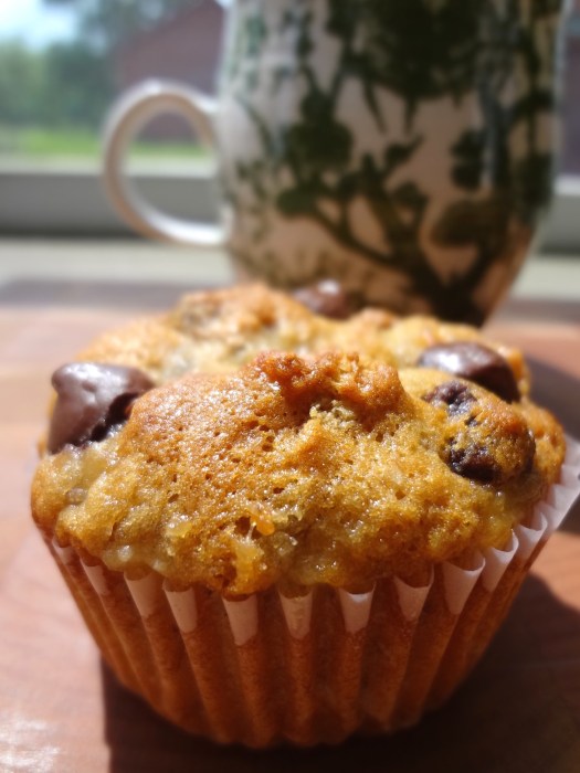 Kahlua S'mores Banana Muffins: The Briarwood Baker